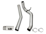 Large Bore-HD 4 Inch Dpf-Back Stainless Steel Exhaust System w/Polished Tip Nissan Titan Xd 16-19 V8-5.0L (td) aFe Power