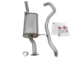 Mach Force-Xp 2-1/2 Inch 409 Stainless Steel Cat-Back Hi-Tuck Exhaust System Nissan Patrol (Y61) 01-19 L6-4.8L 22 ft-lbs Torque Gain aFe Power