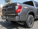 Mach Force-Xp 2-1/2 Cat-Back Exhaust System w/ Polished Tip Nissan Titan 17-24 V8-5.6L aFe Power