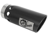 Mach Force-Xp 3 Inch to 4 Inch 409 Stainless Steel Cat-Back Exhaust System Black Nissan Titan Xd 16-24 V8-5.6L aFe Power