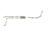 Mach Force-Xp 3 Inch to 4 Inch 409 Stainless Steel Cat-Back Exhaust System Polished Nissan Titan Xd 16-24 V8-5.6L aFe Power