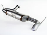Mach Force-Xp 2-1/2 Inch 409 Stainless Steel Axle-Back Hi-Tuck Exhaust System Jeep Wrangler (JK) 07-18 V6-3.6L/3.8L aFe Power