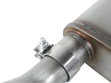Mach Force-Xp 2-1/2 Inch 409 Stainless Steel Cat-Back Hi-Tuck Exhaust System Jeep Wrangler (TJ) 97-06 L6-4.0L aFe Power
