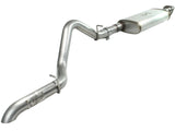 Mach Force-Xp 2-1/2 Inch 409 Stainless Steel Cat-Back Hi-Tuck Exhaust System Jeep Wrangler (TJ) 04-06 L6-4.0L aFe Power