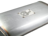 Mach Force-Xp 2-1/2 Inch 409 Stainless Steel Cat-Back Hi-Tuck Exhaust System Jeep Wrangler (TJ) 04-06 L6-4.0L aFe Power