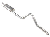 Mach Force-Xp 2-1/2 Inch 409 Stainless Steel Cat-Back Hi-Tuck Exhaust System Jeep Wrangler (JK) 12-18 V6-3.6L aFe Power