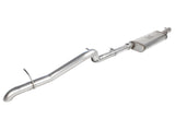 Mach Force-Xp 3 Inch 409 Stainless Steel Cat-Back Hi-Tuck Exhaust System Jeep Wrangler (JK) 12-18 V6-3.6L aFe Power