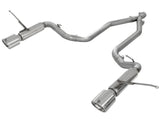 Large Bore-HD 2-1/2 Inch 409 Stainless Steel Dpf-Back Exhaust System W/Resonators Jeep Grand Cherokee (WK2) 14-19 V6-3.0L (td) EcoDiesel aFe Power