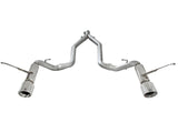 Large Bore-HD 2-1/2 Inch 409 Stainless Steel Dpf-Back Exhaust System W/Resonators Jeep Grand Cherokee (WK2) 14-19 V6-3.0L (td) EcoDiesel aFe Power