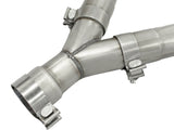 Large Bore-HD 2-1/2 Inch 409 Stainless Steel Dpf-Back Exhaust System W/Resonators Jeep Grand Cherokee (WK2) 14-19 V6-3.0L (td) EcoDiesel aFe Power