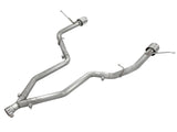 Large Bore-HD 2-1/2 Inch 409 Stainless Steel Dpf-Back Exhaust System W/O Resonators Jeep Grand Cherokee (WK2) 14-19 V6-3.0L (td) EcoDiesel aFe Power