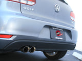 Large Bore-HD 2-1/2 Inch 409 Stainless Steel Cat-Back Exhaust System Volkswagen Golf Tdi 11-14 L4-2.0L aFe Power
