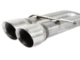 Mach Force-Xp 2-3/4 Inch to 2-1/4 Inch Stainless Steel Cat-Back Exhaust System Audi A4 (B8) 09-16 L4-2.0L (t) aFe Power