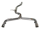 Mach Force-Xp 2-1/2 Inch 409 Stainless Steel Cat-Back Exhaust System Volkswagen Gti (Mkvi) 10-14 L4-2.0L (t) aFe Power