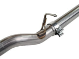 Takeda 2-1/2 Inch 409 Stainless Steel Cat-Back Exhaust System Honda Civic Si Sedan 12-15 L4-2.4L aFe Power
