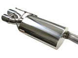 Takeda 2-1/2 Inch 409 Stainless Steel Cat-Back Exhaust System Honda Civic Si Sedan 12-15 L4-2.4L aFe Power