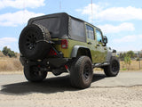 Rebel Series 2-1/2 Inch 409 Stainless Steel Cat-Back Exhaust System w/Black Tip Jeep Wrangler (JK) 07-18 V6-3.6L/3.8L 4 Door aFe Power