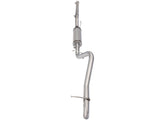Mach Force-Xp 2-1/2 Inch 409 SS Cat-Back Hi-Tuck Exhaust w/14 Inch muffler Jeep Wrangler (JK) 07-18 V6-3.6L/3.8L aFe Power