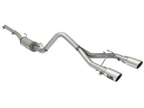 Rebel Series 2-1/2 Inch 409 Stainless Steel Cat-Back Exhaust System w/Polished Tip Jeep Wrangler (JK) 2/4 Door 07-18 V6-3.6L/3.8L aFe Power