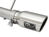 Rebel Series 2-1/2 Inch 409 Stainless Steel Cat-Back Exhaust System w/Polished Tip Jeep Wrangler (JK) 2/4 Door 07-18 V6-3.6L/3.8L aFe Power
