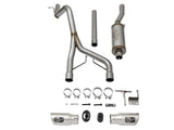 Rebel Series 2-1/2 Inch 409 Stainless Steel Cat-Back Exhaust System w/Polished Tip Jeep Wrangler (JK) 2/4 Door 07-18 V6-3.6L/3.8L aFe Power