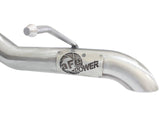 Mach Force-Xp 2-1/2 Inch 409 Stainless Steel Cat-Back Hi-Tuck Exhaust System Jeep Wrangler (JK) 07-18 V6-3.6L/3.8L aFe Power