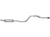 Mach Force-Xp 2-1/2 Inch 409 Stainless Steel Cat-Back Hi-Tuck Exhaust System Black Tip Jeep Wrangler (Jl) 18-26 V6-3.6L aFe Power