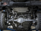 Mach Force-Xp 2-1/2 Inch 409 Stainless Steel Cat-Back Hi-Tuck Exhaust System Black Tip Jeep Wrangler (Jl) 18-26 V6-3.6L aFe Power