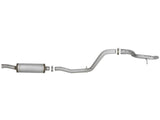 Mach Force-Xp 2-1/2 Inch 409 Stainless Steel Cat-Back Hi-Tuck Exhaust System No Tip Jeep Wrangler (Jl) 18-26 V6-3.6L aFe Power