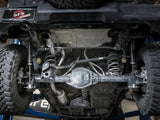 Mach Force-Xp 2-1/2 Inch 409 Stainless Steel Cat-Back Hi-Tuck Exhaust System No Tip Jeep Wrangler (Jl) 18-26 V6-3.6L aFe Power