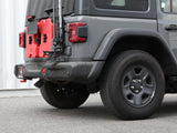 Mach Force-Xp 409 SS Axle-Back Hi-Tuck Exhaust System w/Black Tip Jeep Wrangler (Jl) 18-26 L4-2.0L (t)/V6-3.6L aFe Power