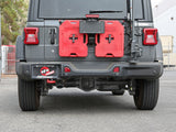 Mach Force-Xp 409 SS Axle-Back Hi-Tuck Exhaust System w/Black Tip Jeep Wrangler (Jl) 18-26 L4-2.0L (t)/V6-3.6L aFe Power