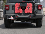 Mach Force-Xp 409 SS Axle-Back Hi-Tuck Exhaust System w/Polished Tip Jeep Wrangler (Jl) 18-26 L4-2.0L (t)/V6-3.6L aFe Power