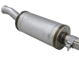 Mach Force-Xp 2-1/2 Inch 409 Stainless Steel Axle-Back Hi-Tuck Exhaust Black Jeep Wrangler (Jl) 18-26 V6-3.6L aFe Power