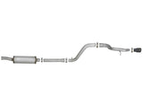 Mach Force-Xp 2-1/2 Inch 409 Stainless Steel Axle-Back Hi-Tuck Exhaust Black Jeep Wrangler (Jl) 18-26 V6-3.6L aFe Power