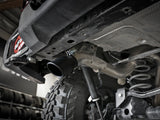 Mach Force-Xp 2-1/2 Inch 409 Stainless Steel Axle-Back Hi-Tuck Exhaust Black Jeep Wrangler (Jl) 18-26 V6-3.6L aFe Power