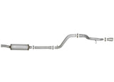 Mach Force-Xp 2-1/2 Inch 409 Stainless Steel Axle-Back Hi-Tuck Exhaust Polished Jeep Wrangler (Jl) 18-26 V6-3.6L aFe Power