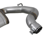Mach Force-Xp 3 Inch 409 Stainless Steel Axle-Back Hi-Tuck Exhaust System Jeep Wrangler (Jl) 18-26 L4-2.0L (t)/V6-3.6L aFe Power