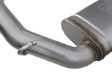 Mach Force-Xp 3 Inch 409 Stainless Steel Axle-Back Hi-Tuck Exhaust System Jeep Wrangler (Jl) 18-26 L4-2.0L (t)/V6-3.6L aFe Power
