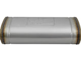 Rebel Series 2-1/2 Inch 409 Stainless Steel Axle-Back Exhaust System Black Jeep Wrangler (JK) 07-18 V6-3.6L/3.8L aFe Power