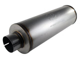Mach Force-Xp 409 Stainless Steel Muffler 4 Inch ID Center/Center x 8 Inch Dia x 30 Inch L aFe Power