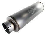 Mach Force-Xp 409 Stainless Steel Muffler 5 Inch ID Inlet & Outlet, 30 Inch Length, 8 Inch Diameter aFe Power