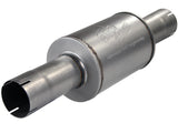 Mach Force-Xp Aluminized Steel Muffler (4 Inch ID Center/Center x 8 Inch Dia. x 30 Inch L - Round Body) aFe Power