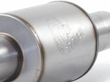Mach Force-Xp Aluminized Steel Muffler (4 Inch ID Center/Center x 8 Inch Dia. x 30 Inch L - Round Body) aFe Power