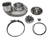 63.5mm Turbo Front Cover Kit W/ Wheel for HE351VE HE300VG Turbos 6.7l Cummins