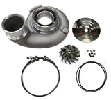 63.5mm Turbo Front Cover Kit W/ Wheel for HE351VE HE300VG Turbos 6.7l Cummins