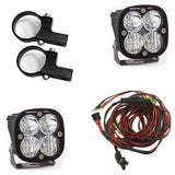 LED Light Pods Kit W/Horiz Mounts Harness Squadron Pro Baja Designs