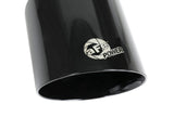 Mach Force-Xp 4-1/2 Inch Carbon Fiber OE Replacement Exhaust Tips Dodge Charger/Hellcat 15-22 V8-6.2L/6.4L Powdercoat Finish aFe Power