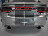 Mach Force-Xp 4-1/2 Inch Carbon Fiber OE Replacement Exhaust Tips Dodge Charger/Hellcat 15-22 V8-6.2L/6.4L Powdercoat Finish aFe Power