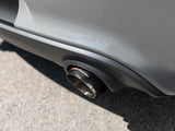 Mach Force-Xp 4-1/2 Inch Carbon Fiber OE Replacement Exhaust Tips Dodge Charger/Hellcat 15-22 V8-6.2L/6.4L Natural Finish aFe Power